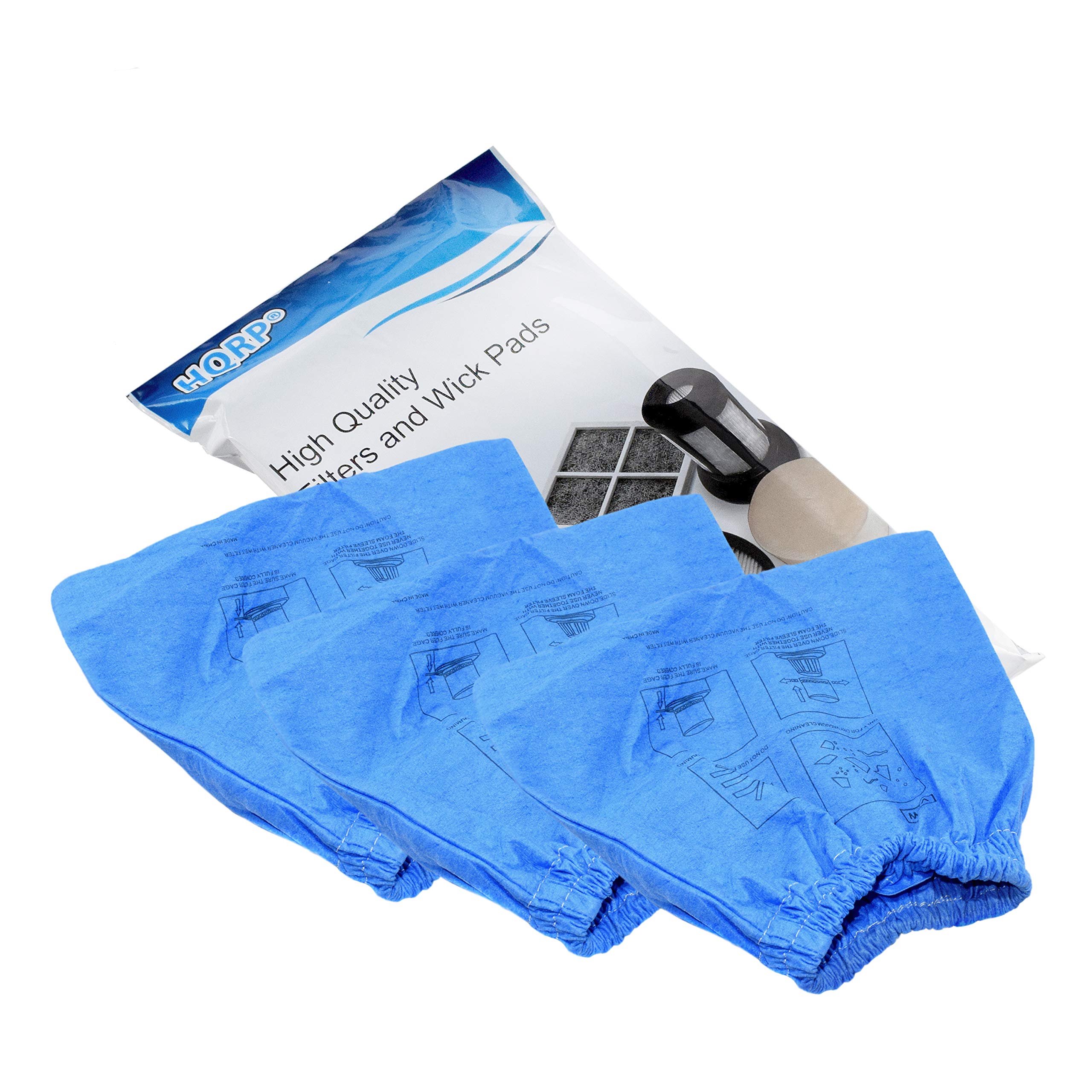 HQRP Cloth Filter (3-pack) Compatible with Armor All AA155